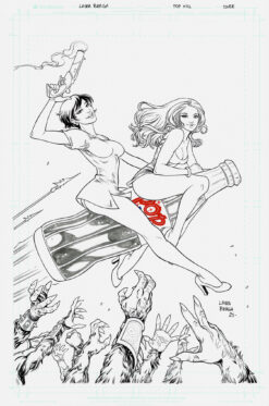 Pop Kill #1 - Exclusive Cover - Trade Dress <span style="color: #ed1c24;">SOLD</span>