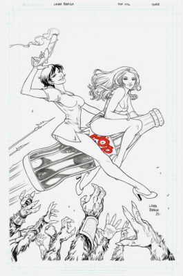 Pop Kill #1 - Exclusive Cover - Trade Dress <span style="color: #ed1c24;">SOLD</span>