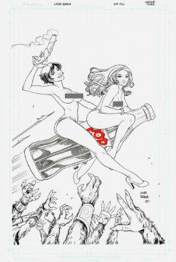 Pop Kill #1 - Exclusive Cover - Naughty <span style="color: #ed1c24;">SOLD</span>